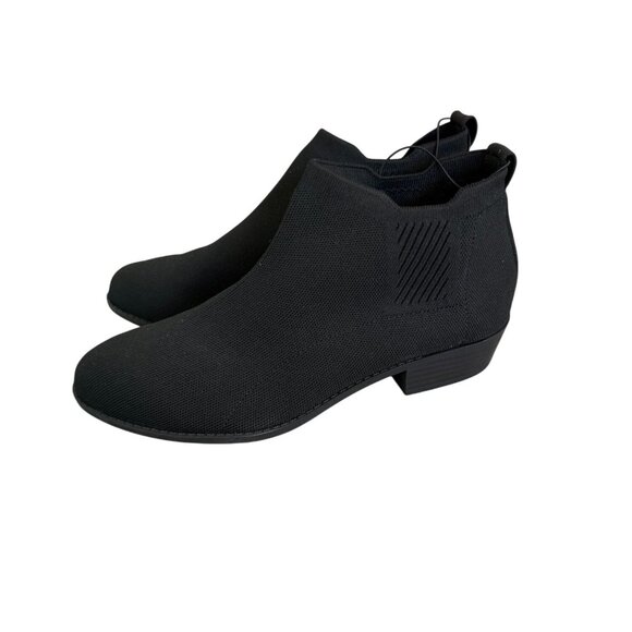 TORRID Black Stretch Ankle Booties Boots Size 10WW NEW NWOT - Picture 5 of 9